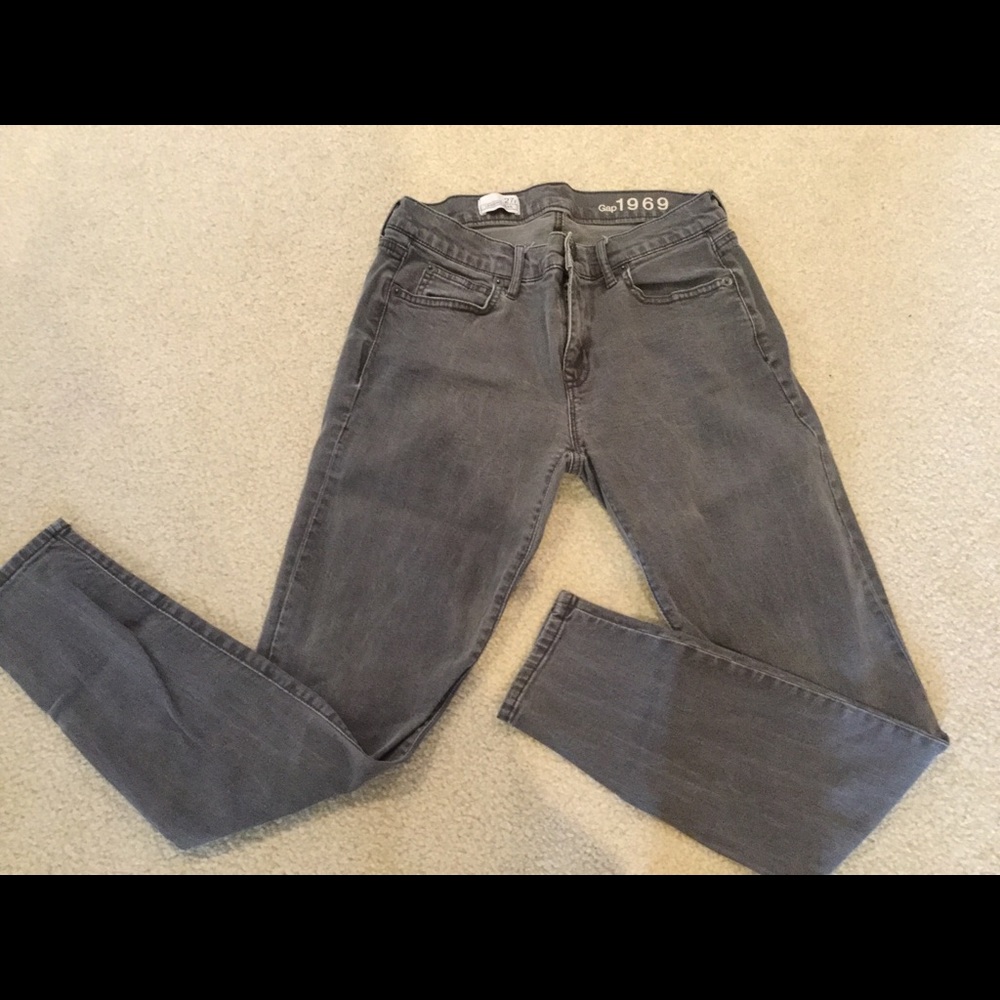 GAP gray legging jean size 27R